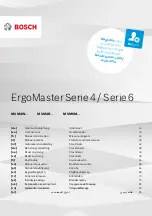 Bosch ErgoMaster 4 Series User Manual preview