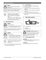 Preview for 10 page of Bosch ES 035 5 Series Installation And Operating Instructions Manual