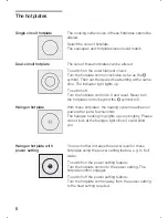 Предварительный просмотр 8 страницы Bosch ET 710..E Instruction Manual