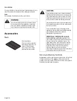 Preview for 9 page of Bosch Evolution HES3063U Use And Care Manual