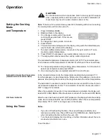 Preview for 19 page of Bosch Evolution HES7152U Use And Care Manual