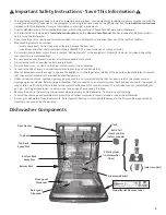 Предварительный просмотр 5 страницы Bosch Evolution SHE55M Use And Care Manual