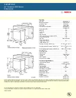 Предварительный просмотр 2 страницы Bosch Evolution SHE65P05UC Features & Specifications