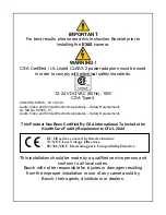 Preview for 4 page of Bosch EX40 Installation Instructions Manual