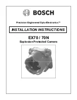 Предварительный просмотр 1 страницы Bosch EX70 Installation Instructions Manual