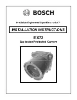 Bosch EX72 Installation Instructions Manual preview