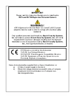 Preview for 2 page of Bosch EX72 Installation Instructions Manual