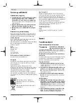 Предварительный просмотр 70 страницы Bosch EXACT 12V-2-670 Original Instructions Manual