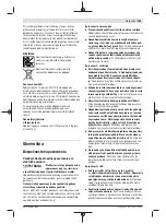 Предварительный просмотр 103 страницы Bosch EXACT 12V-2-670 Original Instructions Manual