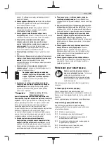 Предварительный просмотр 135 страницы Bosch EXACT 12V-2-670 Original Instructions Manual