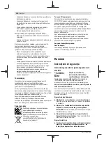 Предварительный просмотр 140 страницы Bosch EXACT 12V-2-670 Original Instructions Manual