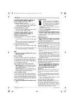 Предварительный просмотр 48 страницы Bosch EXACT ION 18 V-LI 12-450 WK Original Instructions Manual