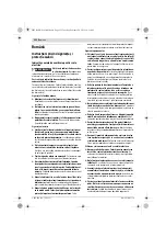 Предварительный просмотр 152 страницы Bosch EXACT ION 18 V-LI 12-450 WK Original Instructions Manual