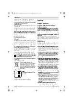 Предварительный просмотр 202 страницы Bosch EXACT ION 18 V-LI 12-450 WK Original Instructions Manual