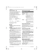 Preview for 10 page of Bosch Exaction 18 V-LI 12-450 Original Instructions Manual