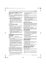 Предварительный просмотр 11 страницы Bosch Exaction 18 V-LI 8-1100 Original Instructions Manual