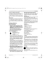 Предварительный просмотр 13 страницы Bosch Exaction 18 V-LI 8-1100 Original Instructions Manual