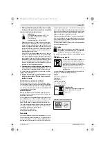 Предварительный просмотр 37 страницы Bosch Exaction 18 V-LI 8-1100 Original Instructions Manual