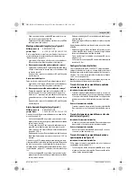 Предварительный просмотр 43 страницы Bosch Exaction 18 V-LI 8-1100 Original Instructions Manual