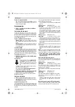 Предварительный просмотр 44 страницы Bosch Exaction 18 V-LI 8-1100 Original Instructions Manual