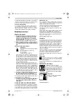 Предварительный просмотр 45 страницы Bosch Exaction 18 V-LI 8-1100 Original Instructions Manual