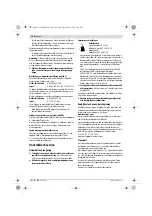 Предварительный просмотр 76 страницы Bosch Exaction 18 V-LI 8-1100 Original Instructions Manual