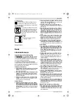 Предварительный просмотр 77 страницы Bosch Exaction 18 V-LI 8-1100 Original Instructions Manual