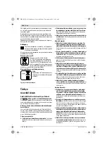 Предварительный просмотр 100 страницы Bosch Exaction 18 V-LI 8-1100 Original Instructions Manual