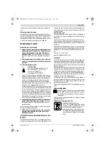 Предварительный просмотр 115 страницы Bosch Exaction 18 V-LI 8-1100 Original Instructions Manual