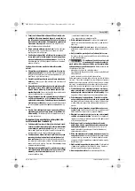 Предварительный просмотр 117 страницы Bosch Exaction 18 V-LI 8-1100 Original Instructions Manual