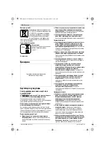 Предварительный просмотр 158 страницы Bosch Exaction 18 V-LI 8-1100 Original Instructions Manual