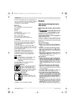 Предварительный просмотр 166 страницы Bosch Exaction 18 V-LI 8-1100 Original Instructions Manual