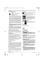 Предварительный просмотр 214 страницы Bosch Exaction 18 V-LI 8-1100 Original Instructions Manual