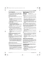 Предварительный просмотр 219 страницы Bosch Exaction 18 V-LI 8-1100 Original Instructions Manual