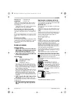 Предварительный просмотр 221 страницы Bosch Exaction 18 V-LI 8-1100 Original Instructions Manual