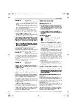 Предварительный просмотр 229 страницы Bosch Exaction 18 V-LI 8-1100 Original Instructions Manual