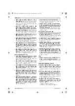 Предварительный просмотр 262 страницы Bosch Exaction 18 V-LI 8-1100 Original Instructions Manual