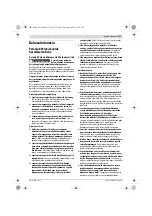 Предварительный просмотр 277 страницы Bosch Exaction 18 V-LI 8-1100 Original Instructions Manual