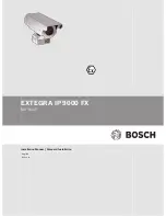 Предварительный просмотр 1 страницы Bosch EXTEGRA IP 9000 FX NXF-9x30 Installation Manual