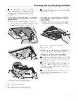 Preview for 11 page of Bosch extractor hood Operating And Installation Manual