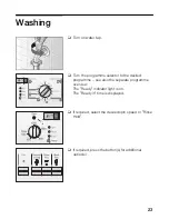 Preview for 23 page of Bosch Exxcel 1200 Express Instruction Manual And Installation Instructions