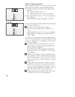 Предварительный просмотр 22 страницы Bosch Exxcel 1400 Instruction Manual And Installation Instructions