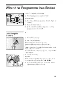 Предварительный просмотр 25 страницы Bosch Exxcel 1400 Instruction Manual And Installation Instructions