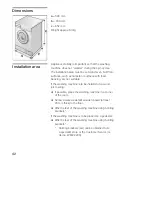 Предварительный просмотр 42 страницы Bosch Exxcel 1400 Instruction Manual And Installation Instructions