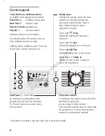 Preview for 8 page of Bosch ExxcelWVD24520GB Operating And Installation Instructions