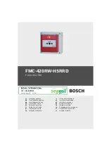 Bosch F.01U.012.780 Installation Manual предпросмотр