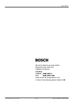 Preview for 36 page of Bosch F.01U.508.711 Product Description/Installation Manual