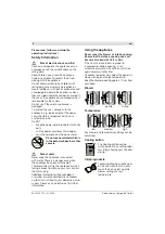 Preview for 4 page of Bosch FancyTouch PHD7967 Operating Instructions Manual