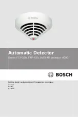 Bosch FAP-420 Series Manual preview