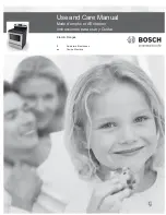 Bosch FAP-OC 500Series Use And Care Manual предпросмотр